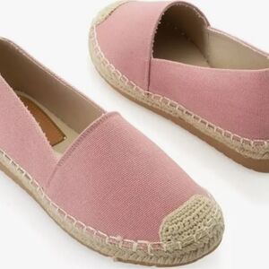 Indigo Thread Co. Women's Espadrilles Color Mauve Size 8